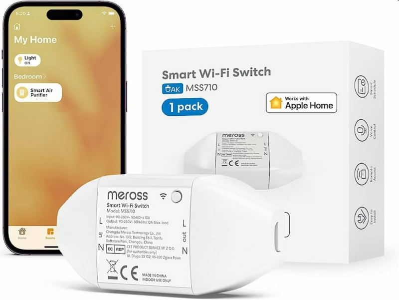 Meross Smart Wi-Fi prepínač