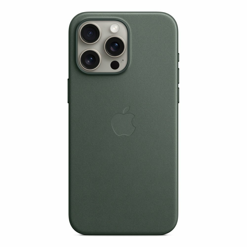 iPhone 15 Pro Max FineWoven Case with MagSafe - Evergreen