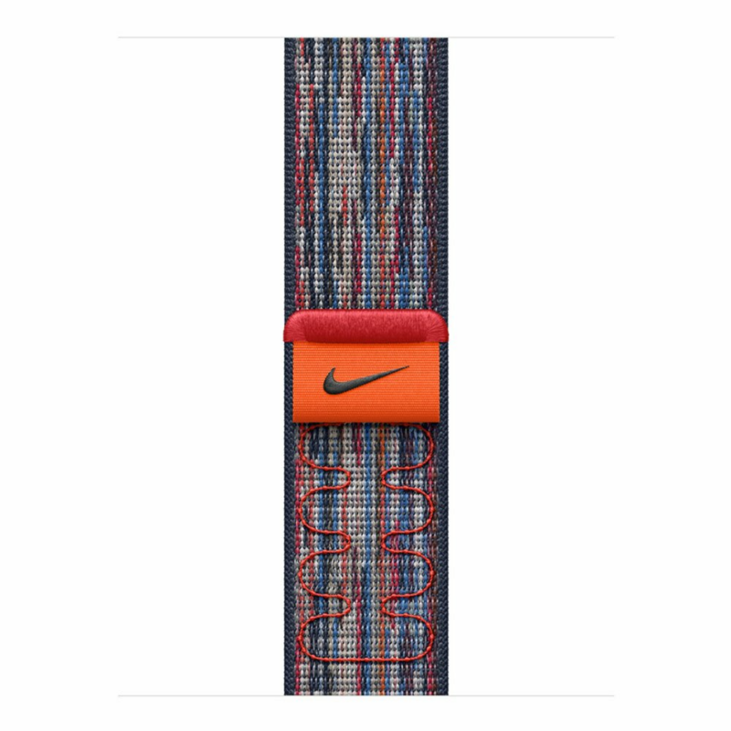 Apple Watch 46mm Blue/Red Nike Sport Loop