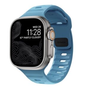 Nomad remienok Sport Strap pre Apple Watch 44-49mm - Electric Blue