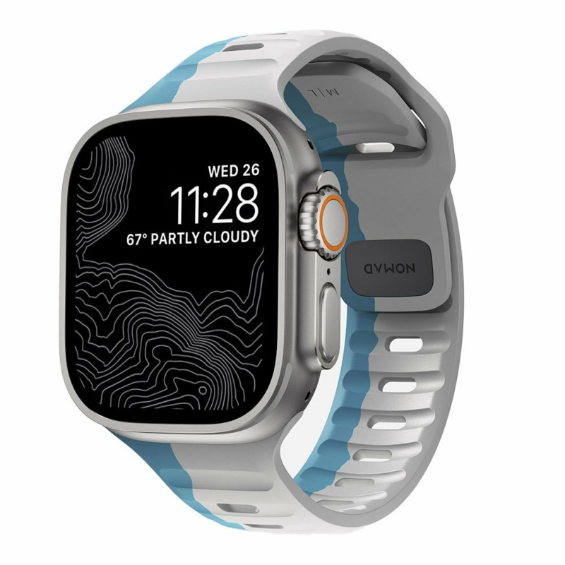 Nomad remienok Sport Strap pre Apple Watch 44-49mm - Electric Strike