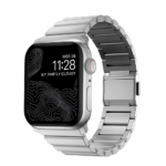 Nomad remienok pre Apple Watch 44/45/49 mm - Aluminium Band/Silver Hardware