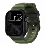 Nomad remienok Rocky Point Band pre Apple Watch 46/49mm - Forest/Black