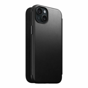 Nomad puzdro Modern Leather Folio Magsafe pre iPhone 15 Plus - Black
