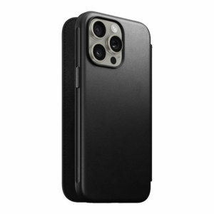 Nomad puzdro Modern Leather Folio Magsafe pre iPhone 15 Pro Max - Black