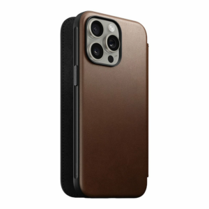 Nomad puzdro Modern Leather Folio Magsafe pre iPhone 15 Pro Max - Brown