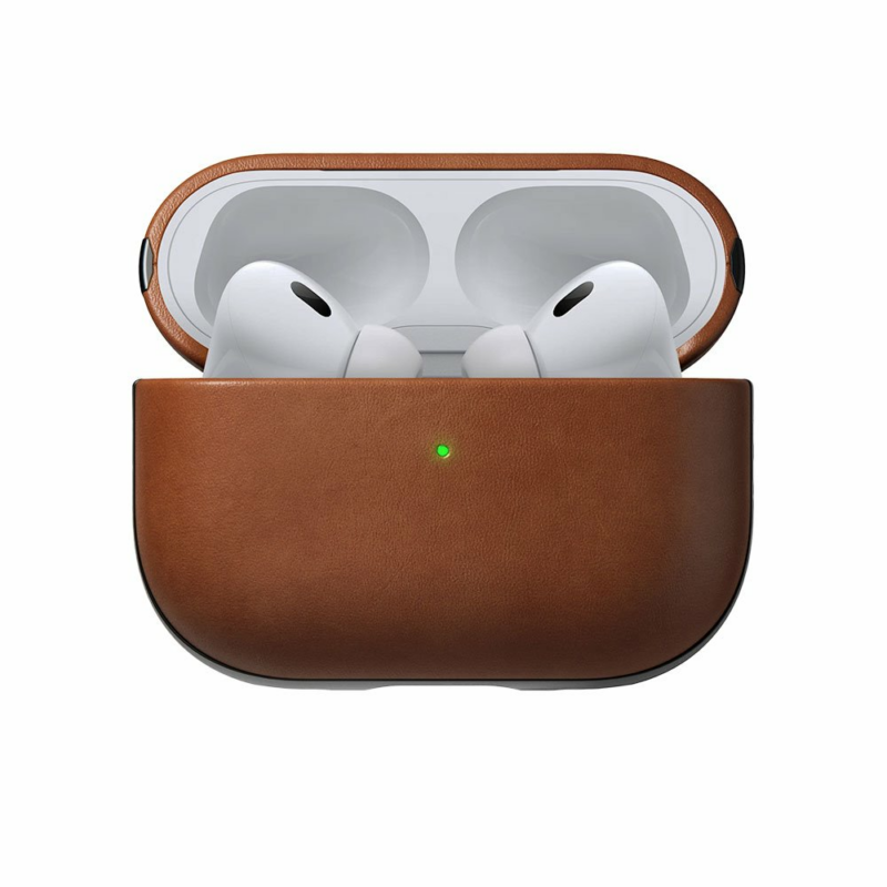Nomad puzdro Leather Case pre Apple Airpods Pro 2 - English Tan