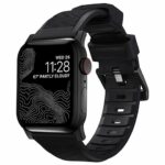 Nomad remienok Rugged Strap pre Apple Watch 44/45/49mm - Black/Black Hardware