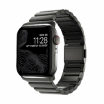 Nomad remienok pre Apple Watch 42/44/45/49 mm - Steel Band/Graphite Hardware