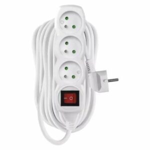 EMOS Predlzovaci kabel 16A (3zás. + vypínač) 10M