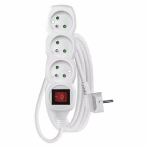 EMOS Predlzovaci kabel 16A (3zás. + vypínač) 2M