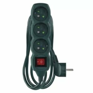 EMOS Predlzovaci kabel 16A (3zás. + vypínač) 3M GREEN