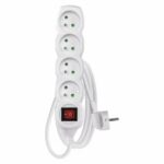 EMOS Predlzovaci kabel 16A (4zás. + vypínač) 2M