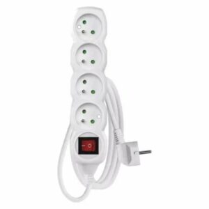 EMOS Predlzovaci kabel 16A (4zás. + vypínač) 2M