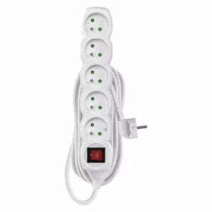 EMOS Predlzovaci kabel 16A (5zás. + vypínač) 5M
