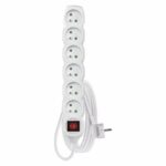 EMOS Predlzovaci kabel 16A (6zás. + vypínač) 3M