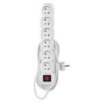 EMOS Predlzovaci kabel 16A (6zás. + vypínač) 5M