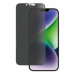 PanzerGlass ochranné sklo UWF Privacy AB s aplikátorom pre iPhone 14 Plus/13 Pro Max - Black Frame