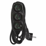 EMOS Predlzovaci kabel 16A (3zás.) 5M  ČIERNY