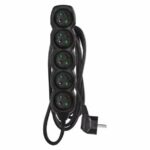 EMOS Predlzovaci kabel 16A (5zás.) 3M  ČIERNY