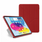 Pipetto puzdro Origami TPU Case pre iPad 10-11 Gen 2022/2025 - Dark Red