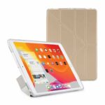 Pipetto puzdro Origami Metallic Case pre iPad 10.2 2019/2020/2021 - Gold