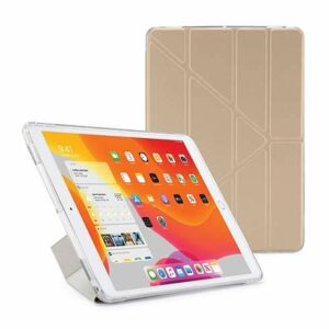 Pipetto puzdro Origami Metallic Case pre iPad 10.2 2019/2020/2021 - Gold