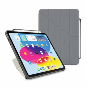 Pipetto puzdro Origami Pencil Case pre iPad 10-11 Gen 2022/2025 - Grey