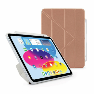Pipetto puzdro Origami Pencil Case pre iPad 10-11 Gen 2022/2025 - Rose Gold