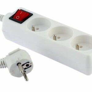 OEM Predlzovaci kabel 230V 10m (3zás. + vypínač)