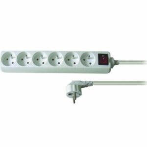 OEM Predlzovaci kabel 230V 3m (6zás. + vypínač)