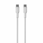 Puro kábel Soft Silicone Cable USB-C to USB-C 1.5m - White