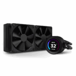 NZXT AIO liquid cooler CPU Kraken 240 ELITE / 2x120mm fan / 4-pin PWM / LCD display / black