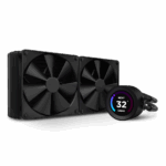 NZXT AIO liquid cooler CPU Kraken 280 ELITE / 2x140mm fan / 4-pin PWM / LCD display / black