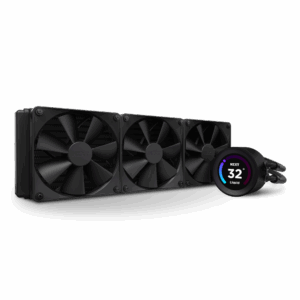NZXT AIO liquid cooler CPU Kraken 360 / 3x120mm fan / 4-pin PWM / LCD display / black