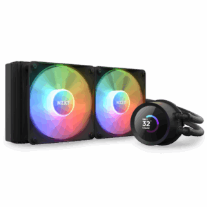 NZXT AIO liquid cooler CPU Kraken 240 RGB / 2x120mm fan / 4-pin PWM / LCD display / black