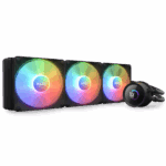 NZXT AIO liquid cooler CPU Kraken 360 RGB / 3x120mm fan / 4-pin PWM / LCD display / black
