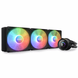 NZXT AIO liquid cooler CPU Kraken 360 RGB / 3x120mm fan / 4-pin PWM / LCD display / black