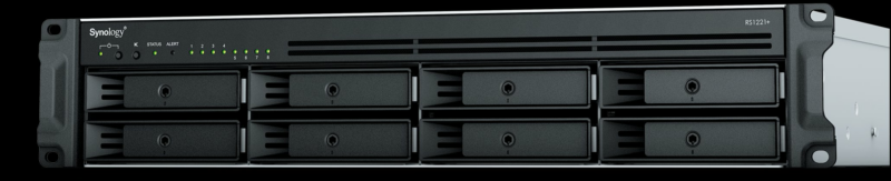 Synology™   RackStation RS1221rp+  (8x HDD ; 4jadro CPU; 4(32)GB RAM;  4xGLAN; 2x USB3.2Gen1)