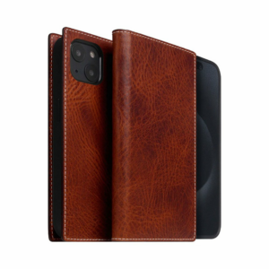 SLG Design puzdro D7 Magsafe Italian Wax Leather pre iPhone 15 - Brown