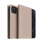 SLG Design puzdro D8 Magsafe Full Grain Leather pre iPhone 15 - Light Cream
