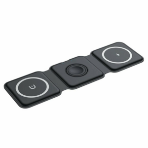Sdesign 3 in 1 Folding Wireless Charger - Black