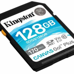 Kingston 128GB SDXC Canvas Go Plus 170R C10 UHS-I U3 V30
