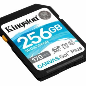 Kingston 256GB SDXC Canvas Go Plus 170R C10 UHS-I U3 V30