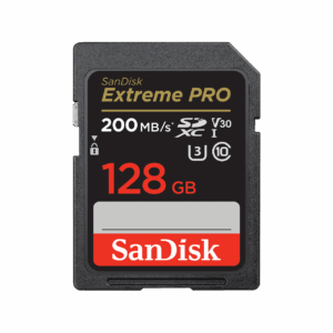 SanDisk Extreme PRO 128GB SD card