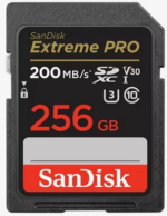 SanDisk Extreme PRO 256GB SD card
