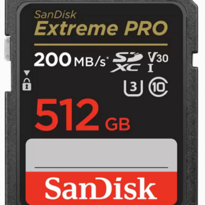 SanDisk Extreme PRO 512GB SD card