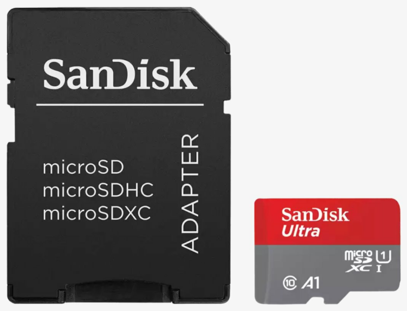 SanDisk Ultra 128GB microSD card