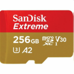 SanDisk Extreme 256GB microSD card