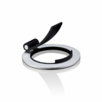 Just Mobile stojan Encore Designer iPad Desktop Stand - Silver Aluminium